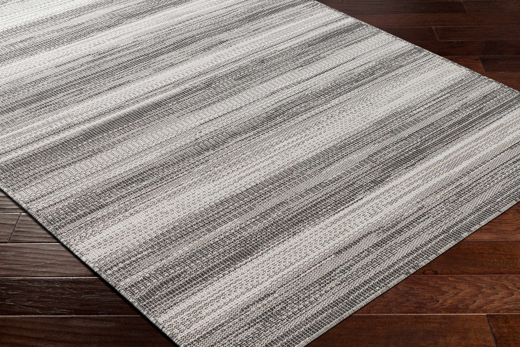 Kris Black Outdoor Area Rug - Clearance - Ornate Home