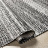 Kris Black Outdoor Area Rug - Clearance - Ornate Home
