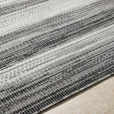 Kris Black Outdoor Area Rug - Clearance - Ornate Home
