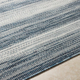 Kris Navy Outdoor Area Rug - Clearance - Ornate Home