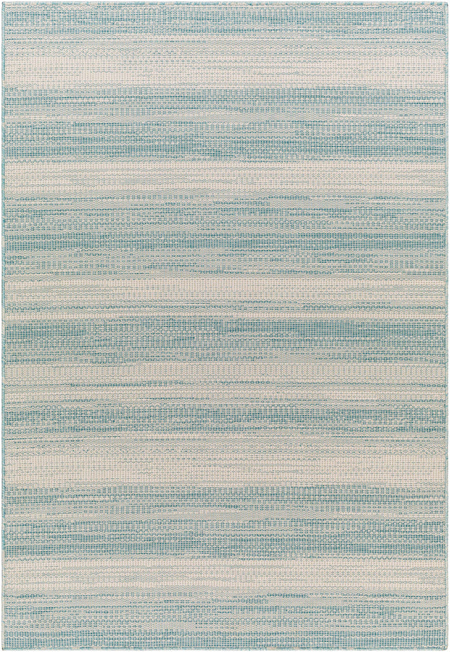 Kris Teal Outdoor Area Rug - Clearance - Ornate Home