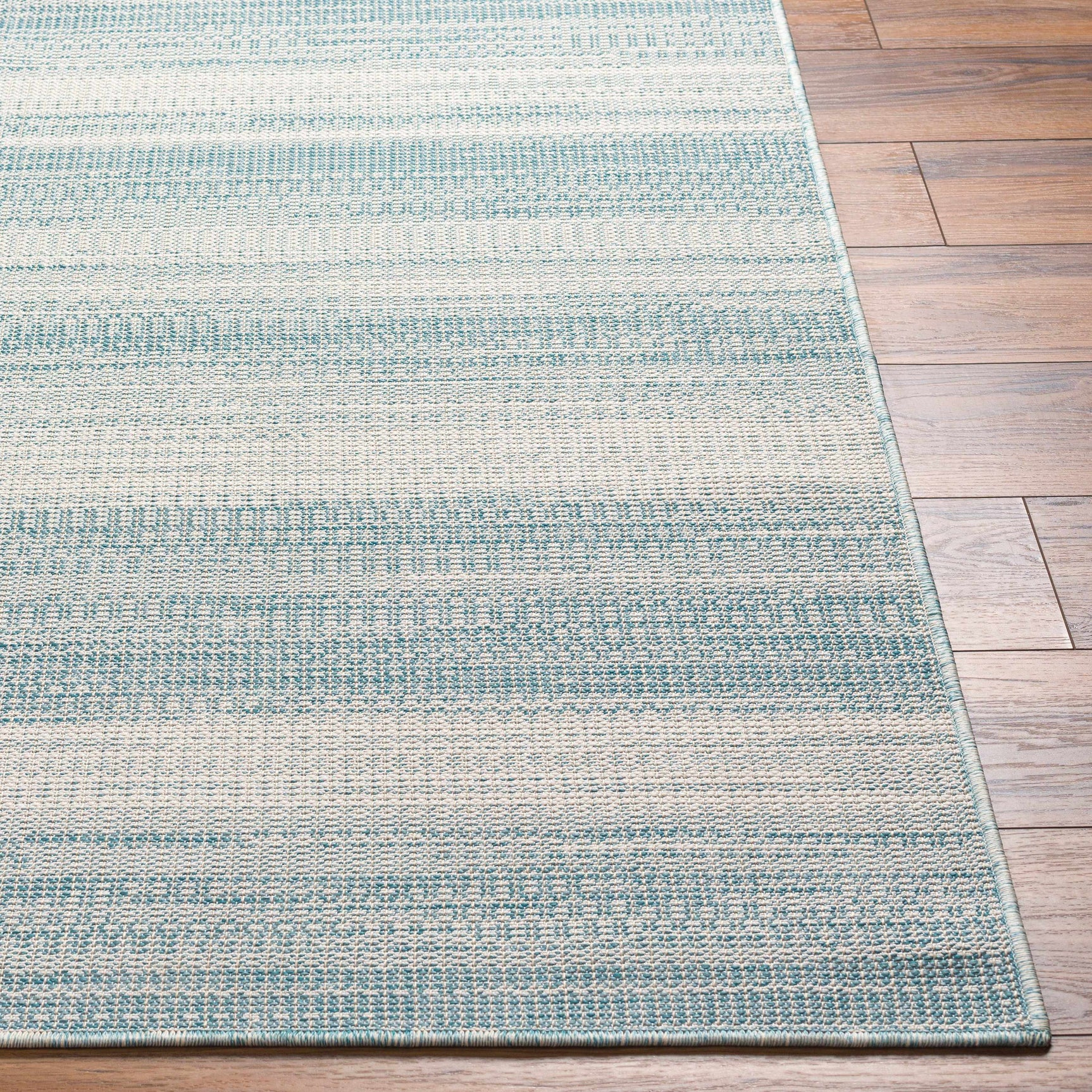 Kris Teal Outdoor Area Rug - Clearance - Ornate Home