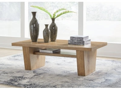 Kristiland Brown Coffee Table (Online Special Price) - Ornate Home