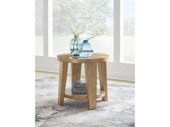 Kristiland Brown End Table - Ornate Home