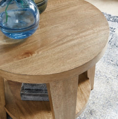 Kristiland Brown End Table - Ornate Home