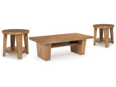 Kristiland Coffee Table and 2 End Tables - Ornate Home