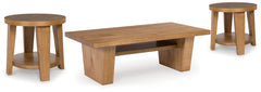 Kristiland Coffee Table and 2 End Tables - Ornate Home