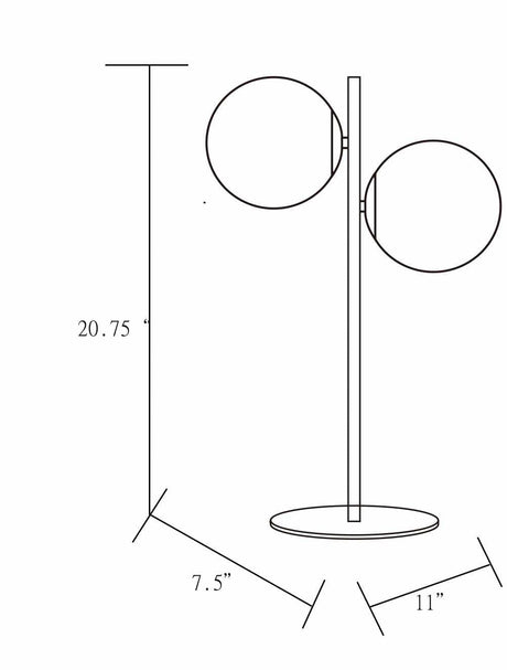 Krugersdorp Table Lamp - Ornate Home