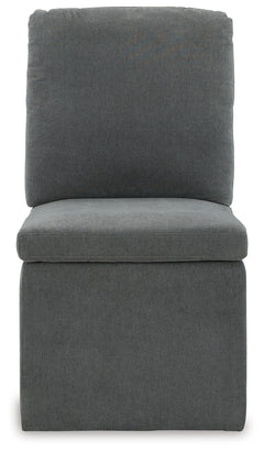 Krystanza Charcoal Dining Chair (Set of 2) - Ornate Home