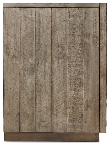 Krystanza Weathered Gray 92" TV Stand - Ornate Home