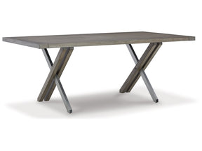 Krystanza Weathered Gray Dining Table (Online Special Price) - Ornate Home