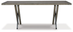 Krystanza Weathered Gray Dining Table - Ornate Home