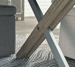 Krystanza Weathered Gray Dining Table - Ornate Home