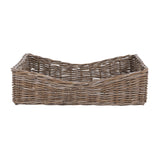 Kubu Rattan Gray Short Basket - Ornate Home