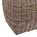 Kubu Rattan Gray Tall Basket - Ornate Home