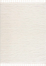 Kulu Textured Area Rug with Tassels - Ornate Home