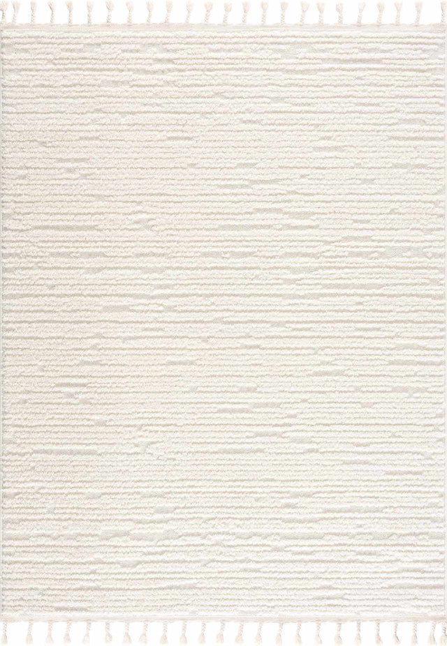 Kulu Textured Area Rug with Tassels - Ornate Home