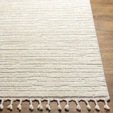 Kulu Textured Area Rug with Tassels - Ornate Home