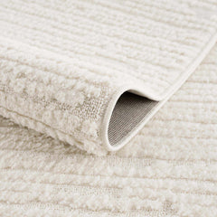 Kulu Textured Area Rug with Tassels - Ornate Home