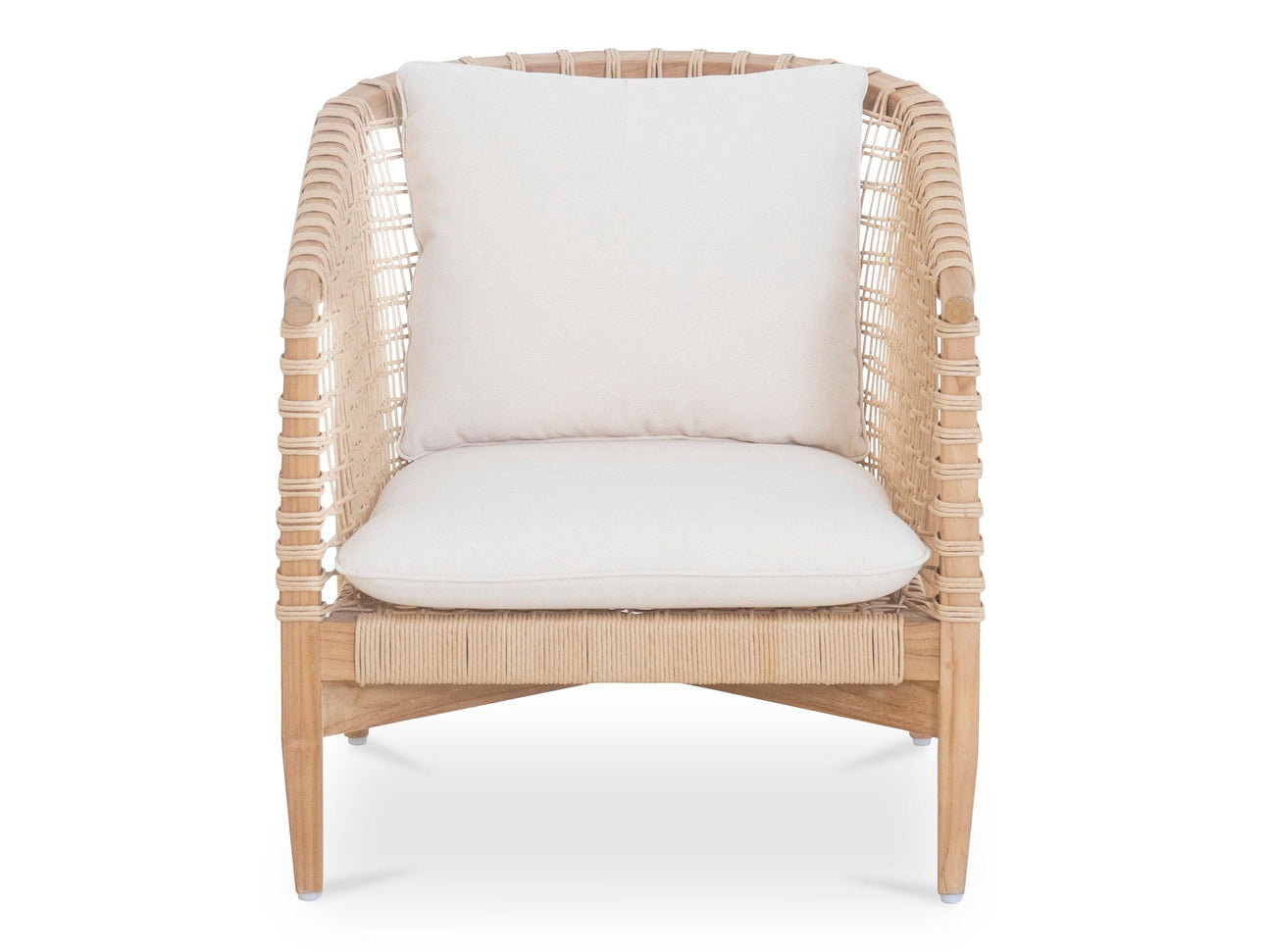 Kuna Natural Outdoor Lounge Chair - Ornate Home