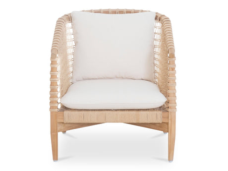 Kuna Natural Outdoor Lounge Chair - Ornate Home