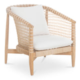 Kuna Natural Outdoor Lounge Chair - Ornate Home