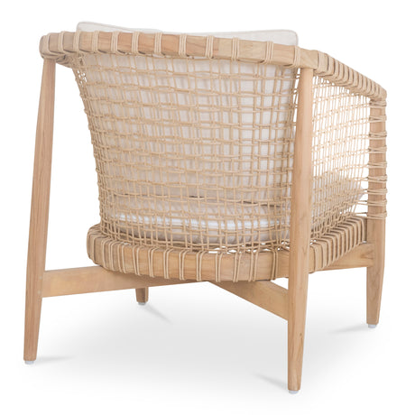 Kuna Natural Outdoor Lounge Chair - Ornate Home
