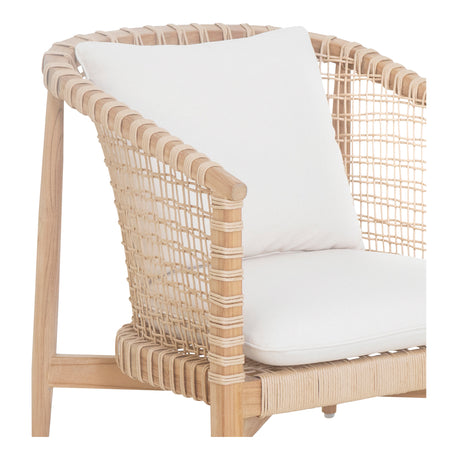 Kuna Natural Outdoor Lounge Chair - Ornate Home