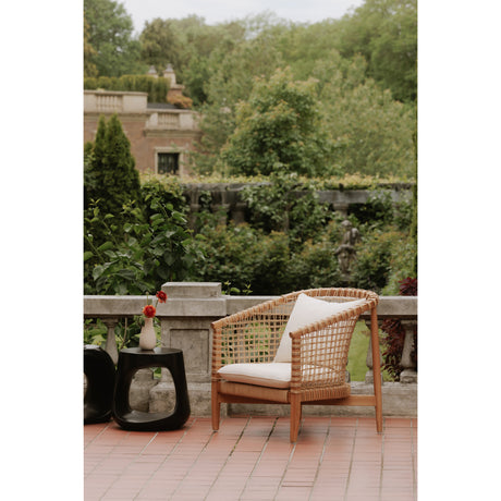 Kuna Natural Outdoor Lounge Chair - Ornate Home