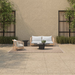 Kuna Natural Outdoor Lounge Chair - Ornate Home