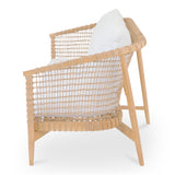 Kuna White Outdoor Sofa - Ornate Home