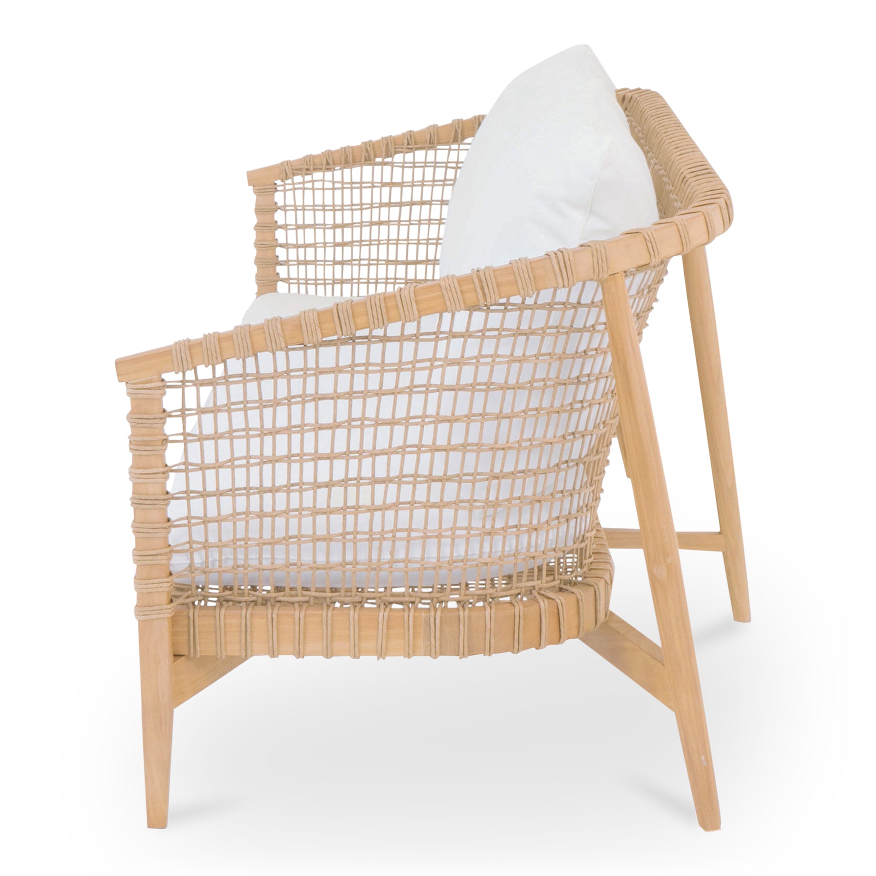 Kuna White Outdoor Sofa - Ornate Home