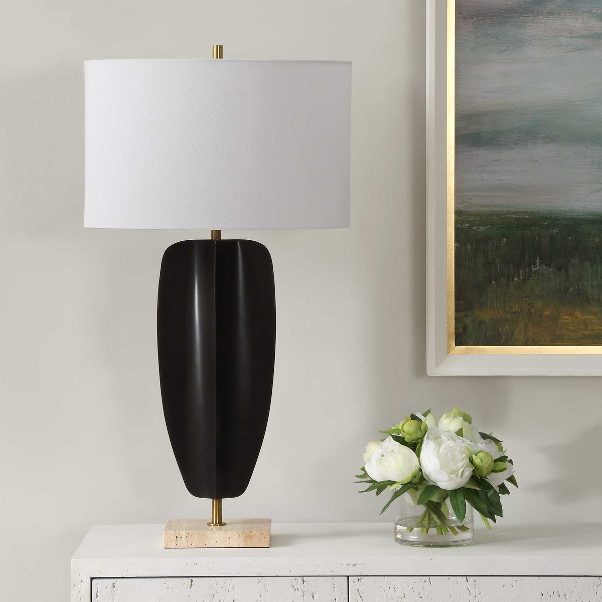 Kure Black Table Lamp - Ornate Home