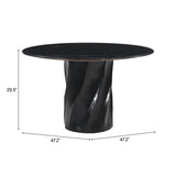 Kuro Black Dining Table - Ornate Home