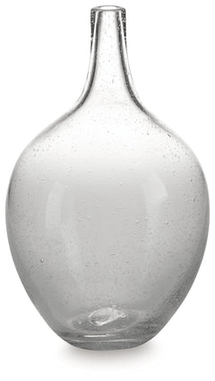 Kurthorne Clear Vase (10"H) - Ornate Home