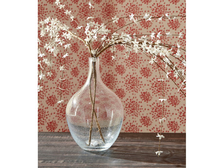 Kurthorne Clear Vase (10"H) - Ornate Home