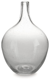 Kurthorne Clear Vase (11"H) - Ornate Home
