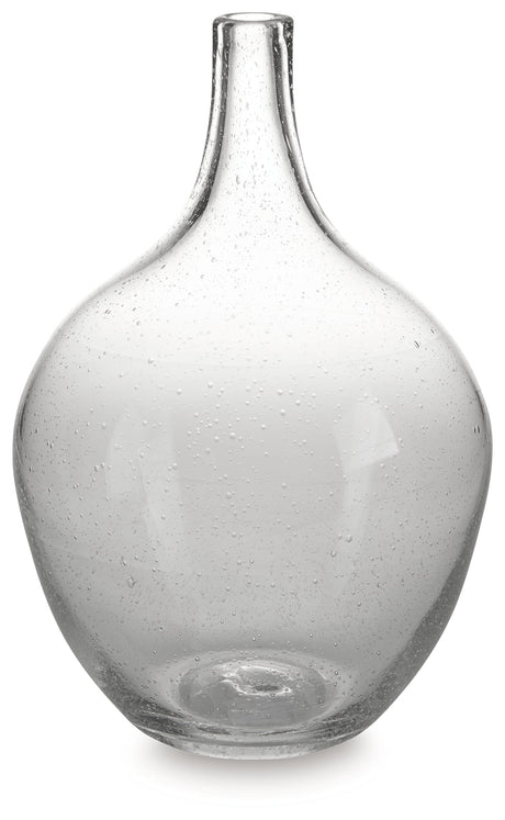 Kurthorne Clear Vase (11"H) - Ornate Home