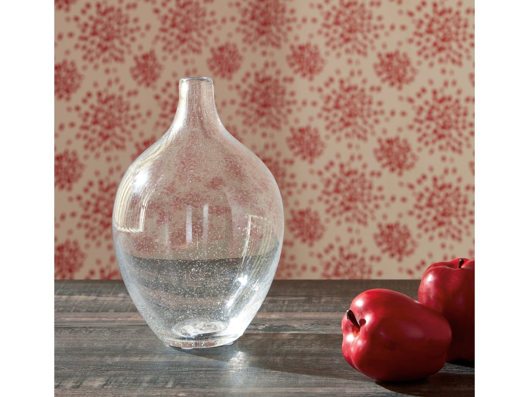 Kurthorne Clear Vase (11"H) - Ornate Home