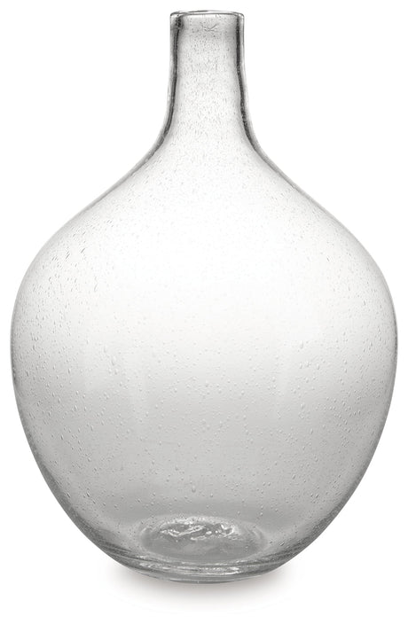 Kurthorne Clear Vase (15"H) - Ornate Home