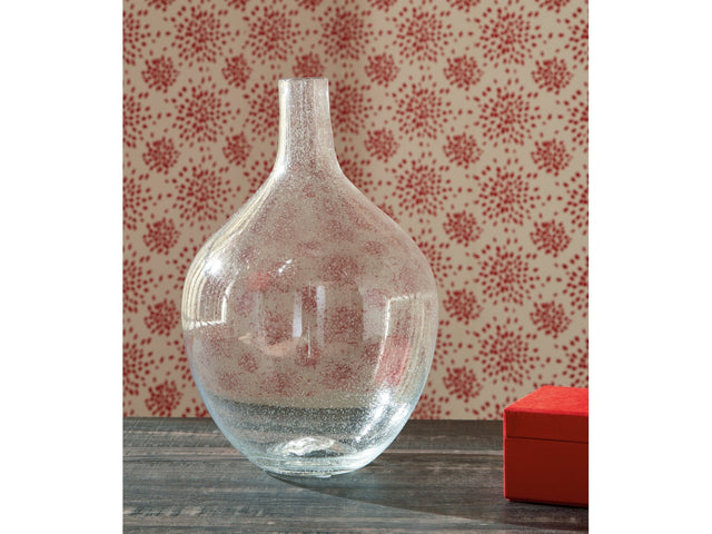 Kurthorne Clear Vase (Online Special Price) (15"H) - Ornate Home