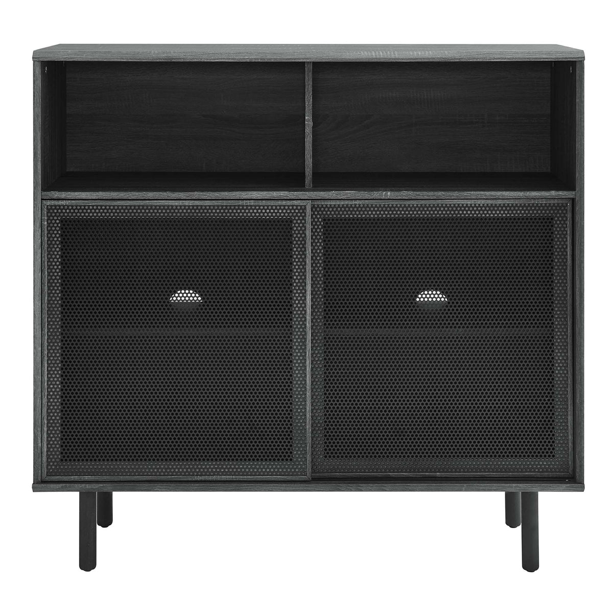 Kurtis Charcoal 47" Display Cabinet - Ornate Home
