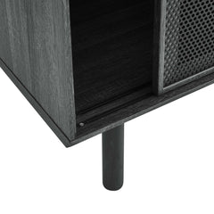 Kurtis Charcoal 47" Display Cabinet - Ornate Home