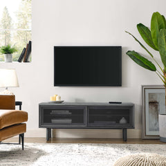 Kurtis Charcoal 47" TV Stand - Ornate Home