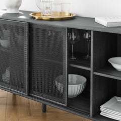 Kurtis Charcoal 59" Sideboard - Ornate Home