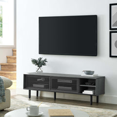 Kurtis Charcoal 60" TV Stand - Ornate Home