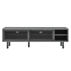 Kurtis Charcoal 60" TV Stand - Ornate Home