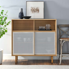 Kurtis Oak 47" Display Cabinet - Ornate Home