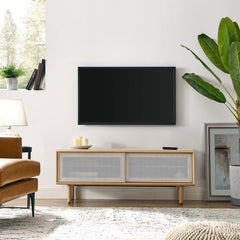 Kurtis Oak 47" TV Stand - Ornate Home