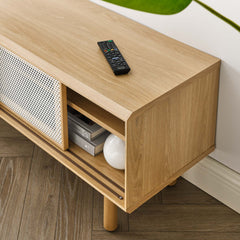 Kurtis Oak 47" TV Stand - Ornate Home